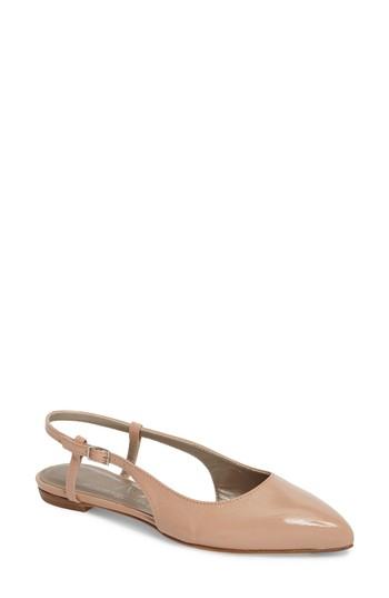 Women's Agl Slingback Flat Us / 34eu - Beige