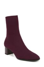 Women's Via Spiga Verena Knit Boot .5 M - Red