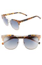 Women's Colors In Optics Noho 56mm Gradient Sunglasses - Tortoise/ Blue