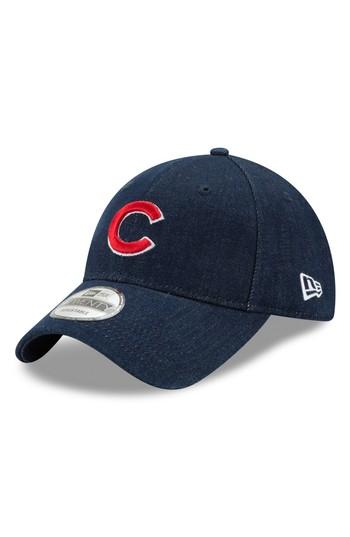 Men's New Era Cap X Levi's Dark Wash Baseball Cap - Black