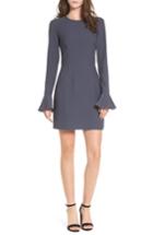 Women's Leith Bell Sleeve Sheath Dress, Size - Blue