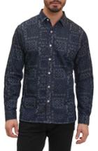 Men's Robert Graham Ajay Tailored Fit Print Sport Shirt