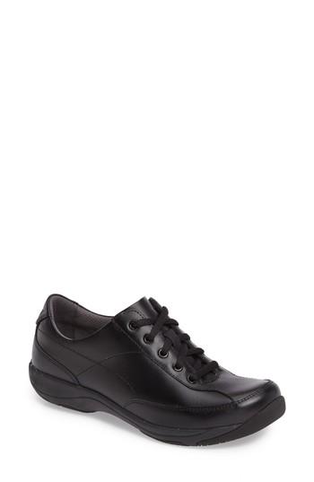Women's Dansko Emma Lace-up Sneaker .5-8us / 38eu M - Black