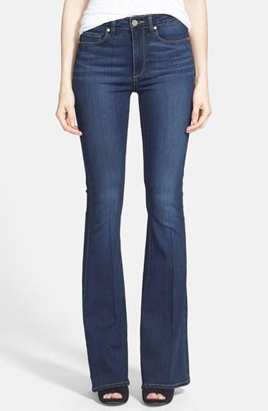 Paige Denim 'canyon' High Rise Bell Bottom Jeans (nottingham)