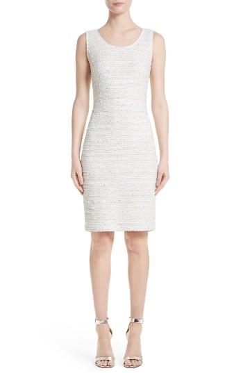 Women's St. John Collection Knit Sheath Dress