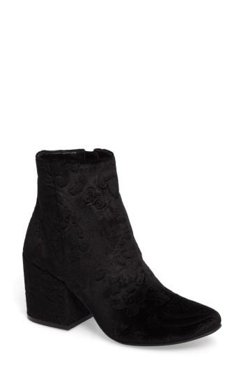 Women's Treasure & Bond Marian Block Heel Bootie .5 M - Black