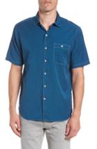 Men's Tommy Bahama Twilly Check Sport Shirt - Blue