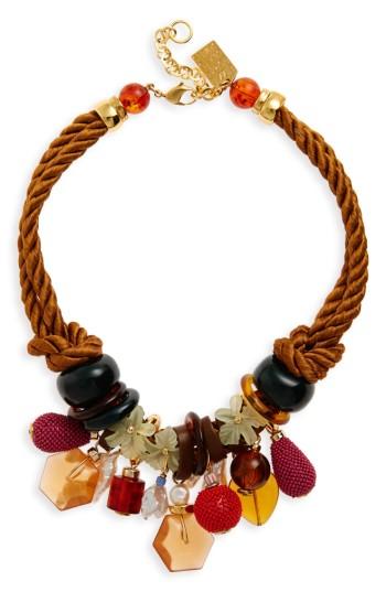 Women's Lizzie Fortunato Tropicana Charm Necklace