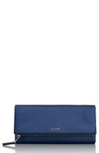 Women's Tumi Continental Flap Tech Wallet - Blue