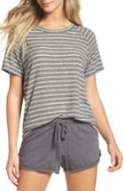 Women's Michael Lauren Joy Raglan Tee - Grey