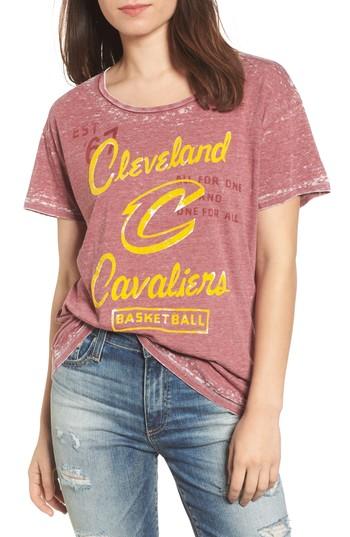 Women's Junk Food Nba Cleveland Cavaliers Tee