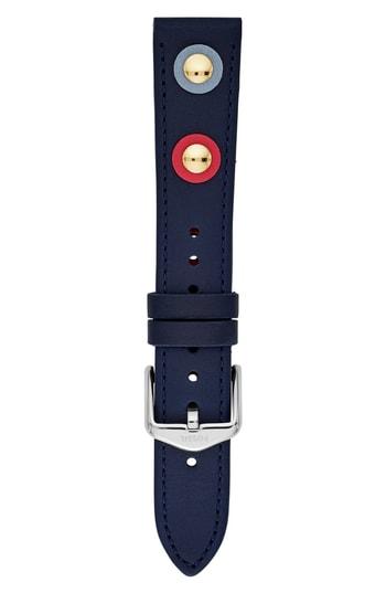 Women's Fossil 18mm Leather Watch Strap
