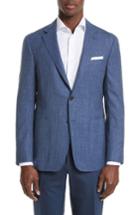 Men's Canali Kei Classic Fit Wool Blend Blazer