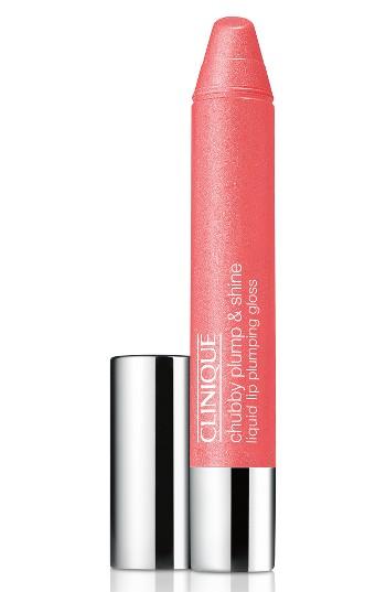 Clinique Chubby Plump & Shine Liquid Lip Plumping Gloss - Portly Peach