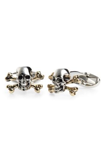 Men's Paul Smith Skull Cuff Links