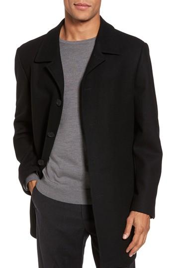 Men's Nordstrom Men's Shop Promo Wool Blend Car Coat