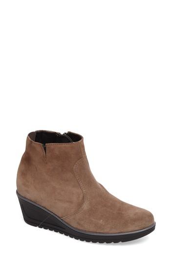 Women's Ara Hessa Wedge Bootie M - Beige
