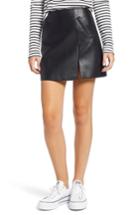 Women's Blanknyc Faux Leather Miniskirt - Black
