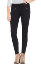 Women's Two By Vince Camuto D-luxe Twill Moto Jeans - Black