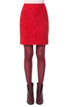 Women's Akris Punto Jersey Miniskirt - Red
