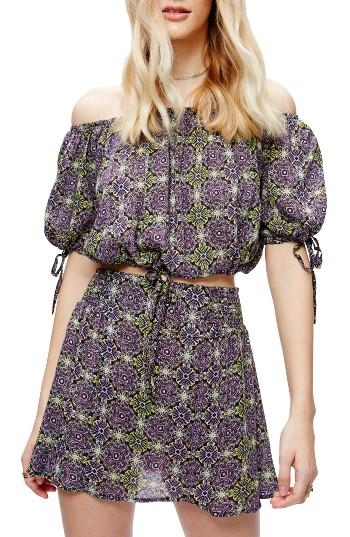 Women's Free People Electric Love Crop Top & Skirt Set
