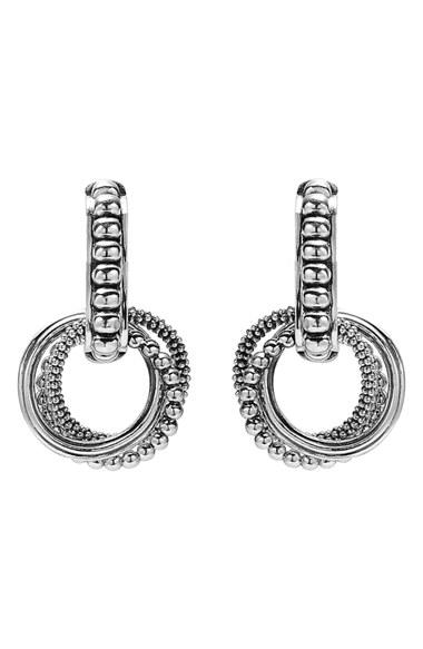Women's Lagos 'link' Circle Drop Earrings