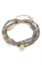Women's Collections By Joya Triple Wrap Bead Bracelet