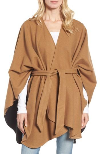 Women's Donni Charm Duo Wonder Wool Cape, Size - Brown