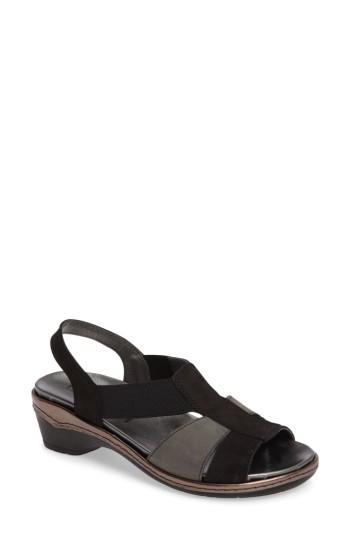Women's Napa Flex Gabby Sandal .5-6us / 36eu M - Black