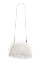 Noir Kei Ninomiya 3d Floral Crossbody Clutch - White
