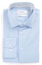 Men's Calibrate Trim Fit Textured Dress Shirt