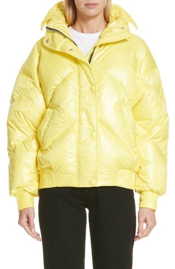 Women's Ienki Ienki Dunlope Hooded Down Puffer Coat - Yellow