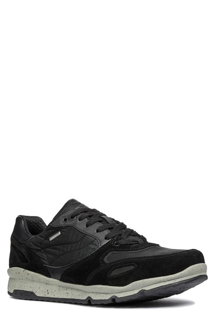 Men's Geox Sandro Abx Ambphibiox Waterproof Sneaker Us / 40eu - Black