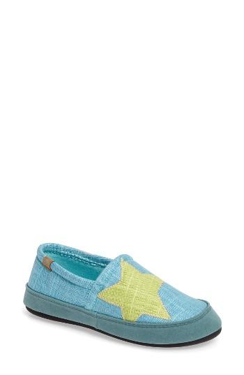 Women's Acorn Summer Weight Moc Slipper - Green