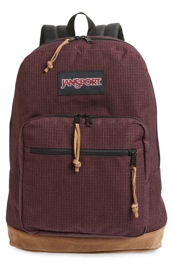 Men's Jansport 'right Pack' Backpack - Burgundy