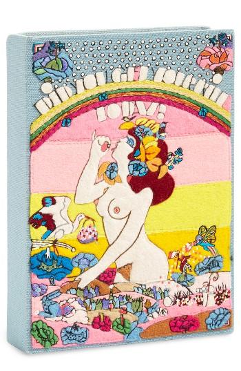 Olympia Le-tan Did You Get Your Pill Today Book Clutch -