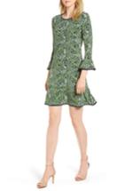 Women's Michael Michael Kors Paisley Flounce Dress - Green
