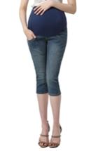 Women's Kimi And Kai Courtney Capri Maternity Skinny Jeans - Blue