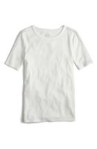 Women's J.crew New Perfect Fit T-shirt - White
