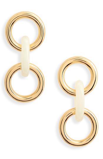 Women's Lizzie Fortunato Triplet Link Drop Earrings
