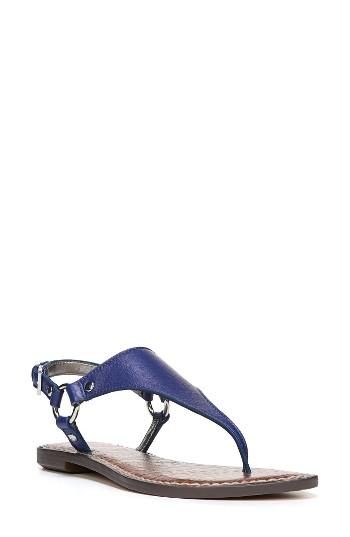 Women's Sam Edelman Greta Sandal .5 M - Blue