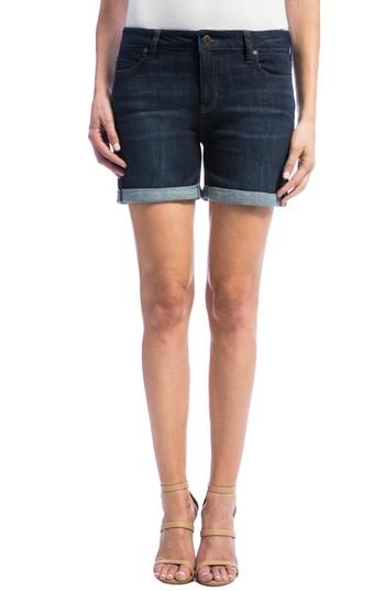 Women's Liverpool Vickie Denim Shorts - Blue