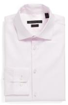 Men's John Varvatos Star Usa Slim Fit Solid Stretch Dress Shirt .5 R - Pink