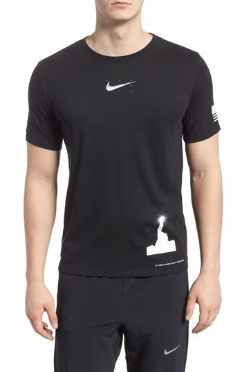Men's Nike Dry Unit T-shirt - Black