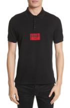 Men's Givenchy Small Logo Polo Shirt - Black