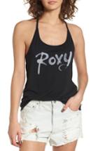 Women's Roxy Playa Bibi Graphic Tank - Black