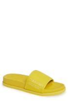 Men's Calvin Klein Mackee Slide Sandal M - Yellow