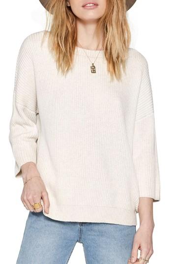 Women's Amuse Society Camp Fire Sweater - Beige