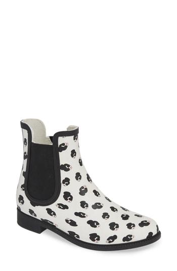 Women's Alice + Olivia Rainley Stace Face Bootie M - White