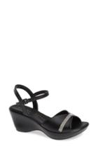 Women's Athena Alexander Ambling Wedge Sandal M - Black